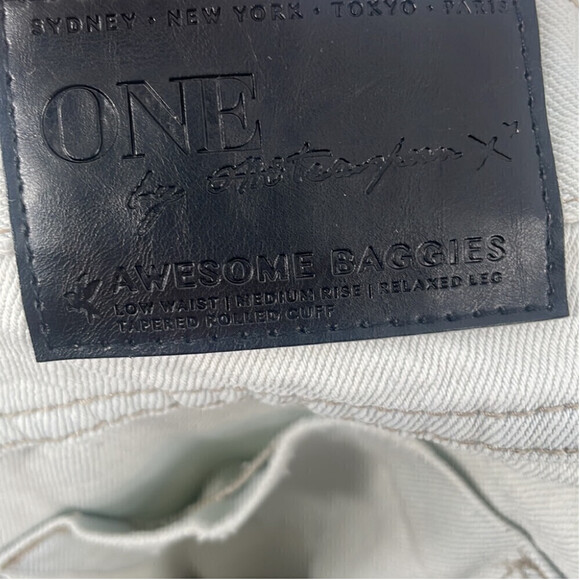 One X One teaspoon jeans awesome baggies distressed jeans sz 31 - Picture 7 of 11